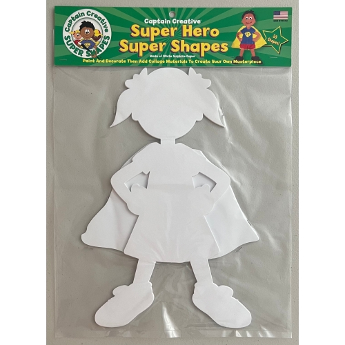 Super Doodles - Girl Super Hero