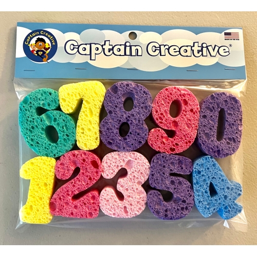Super Sponges Numbers Pack