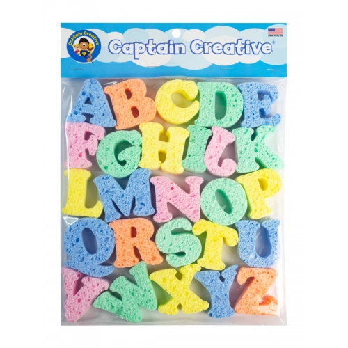 Super Sponges Alphabet 2" Uppercase Letters