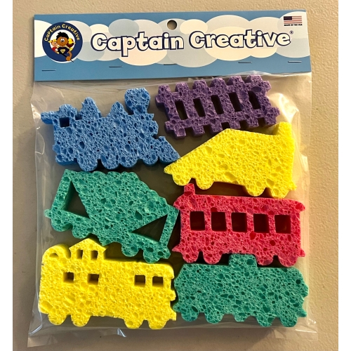 Super Sponges Train Pack