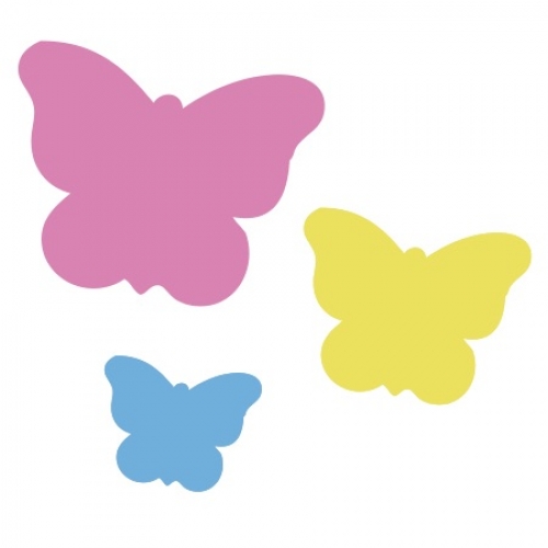 Punkydoodles Large Butterfly 40-ct