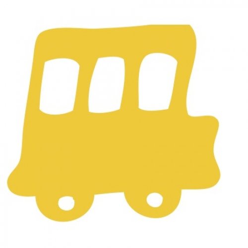 Punkydoodles Medium School Bus