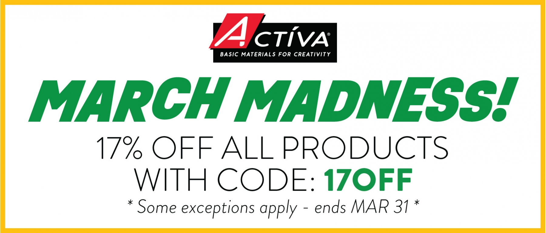 March Madness Sale!