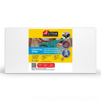 CelluClay® Instant Paper Mâché, 12 lb (5.4 kg) White